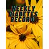 weekly diabetes record