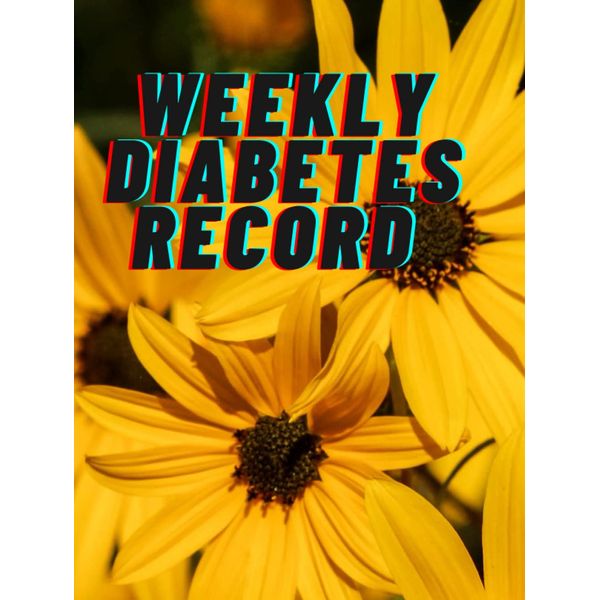 weekly diabetes record