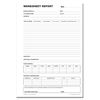 Cherry Carbonless NCR Worksheet Report Triplicate Book A4 50 Sets