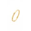 Kate Spade New York Set in Stone Metal Stone hinged Bangle, Clear/Gold