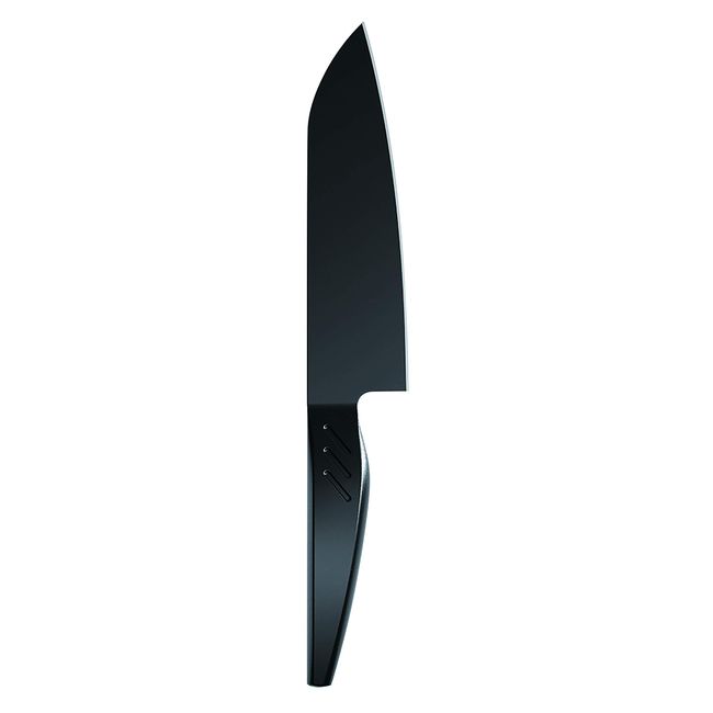 BLKP Pearl Metal Santoku Knife Blade Length 6.5 inches (16.5 cm) Limited Black Molybdenum Vanadium Steel Jet Black BLKP Black AZ-5114