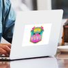 CafePress Pink Super Nana Rectangle Bumper Sticker Car Decal