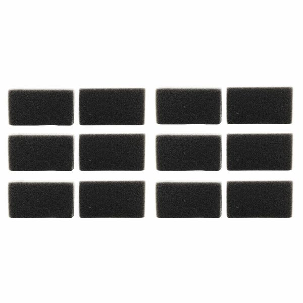 12 Reusable Foam Filters for Respironics PR System One REMStar Pro