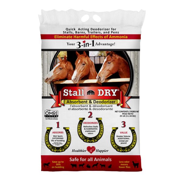 Progressive Planet Stall Dry Absorbent & Deodorizer, 25lbs