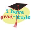 CafePress Grad Itude Sticker Rectangle Bumper Sticker Car Decal