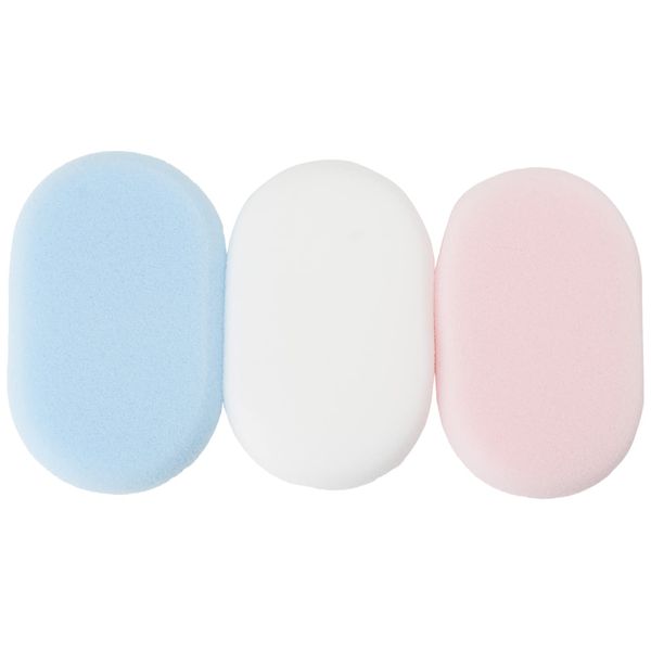 Caress Luxury Bath Accessories 3 Pack Bath Sponges