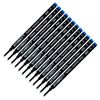 12 Pack - Blue Fine Tip Schmidt 888 Rollerball Refill