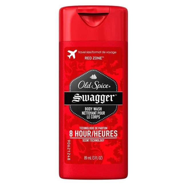 Proctor & Gamble Old Spice Mens Body Wash Swagger 8 Hours 3 Ounce (12 Pieces)...