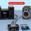 Bluetooth 5.0 Receiver Adapter Stereo Wireless 3.5mm AUX To RCA 3D Audio Button