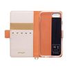 Heart Lock iPhone 8/7/6s/6 Notebook Type Smartphone Case iP7-HL03 Apricot