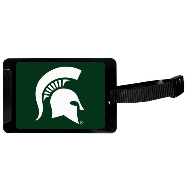 Siskiyou Sports Unisex NCAA Michigan State Spartans Luggage Tag, Black, 3.25"