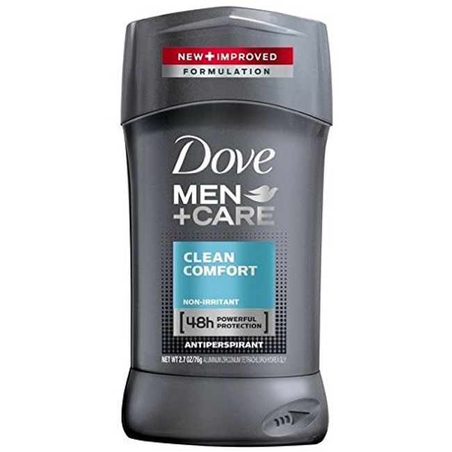 Dove Men+Care Antiperspirant Deodorant Stick Clean Comfort 2.7 oz (Pack of 11)