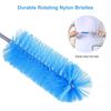 3X Double-Ended Drain Brush Set Flexible Pipe Cleaner for Kitchen Sink Lint Trap