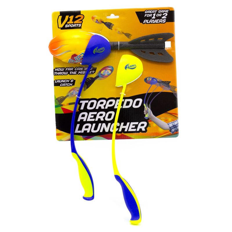 Carousel Home V12 Torpedo Aero Launcher Set | Outdoor Rocket Throwing ...