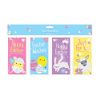 Easter EAS1890 Money Wallets | Pastel Colours | 4pcs, Multicolor