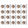 20 Set Drawer Handles and Knobs Small Mini Boxes Knobs with Screws Hardware Parts Mushroom Pulls Handles Knobs for Jewelry Boxes Tables Cabinetrivet Tool