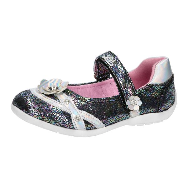 Lico Mädchen Mona V Ballerinas, Silber Rosa, 28 EU