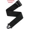D'Addario Auto Lock PolyPropylene Guitar Strap Black PWSAL400