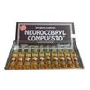 Neurocebryl Compuesto, Powerful Nervous System support 10 Vials. Free Shipping!