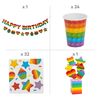 Lotsa Pops Party Deluxe Tableware Kit Assortment May Vary