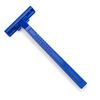 Medline Twin Blade Facial Razor, Disposable, Blue, 50 Count (Pack of 10)