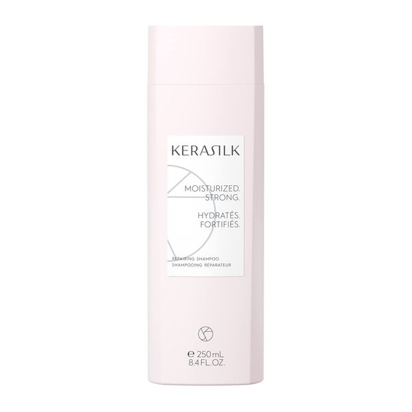 KERASILK Repairing Shampoo |Deeply Nourishes & Moisturizes | Reduces Breakage & Prevents Further Damage | For Dry, Stressed & Damaged Hair | Ideal For Various Hair Types & Textures | 250ml