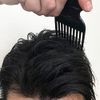 Vess VESS Mesh Comb, Men's, Coarse, Pomade, Barber Style, Made in Japan, Black Afro