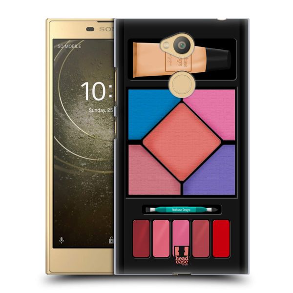 Head Case Designs Casual Makeup Kits Hard Back Case Compatible With Sony Xperia L2