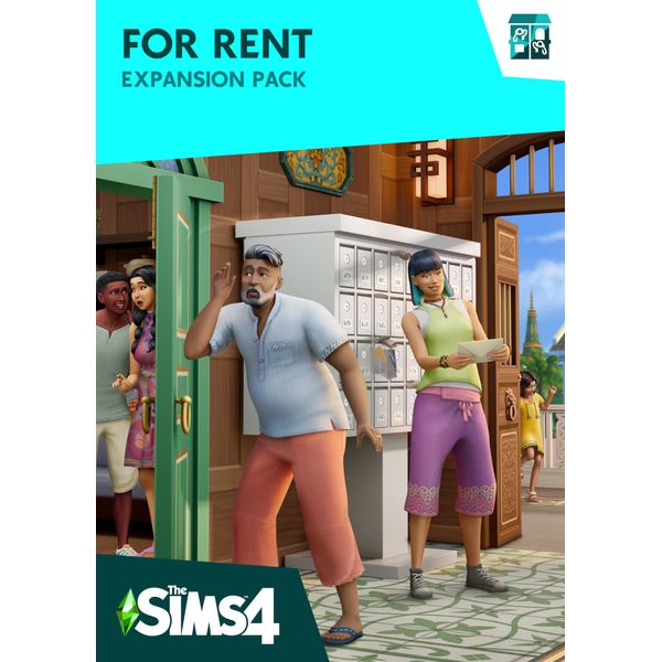 The Sims 4 For Rent (EP15) PCWin | Code In A box | VideoGame | English