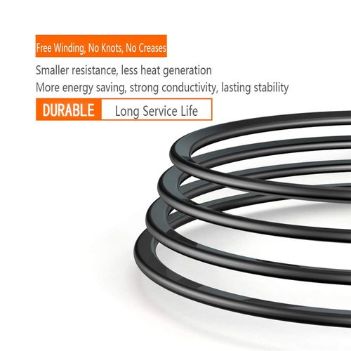 6FT Speaker Power Cord for JBL PartyBox 300 310 100 110 200 710 1000 On-The-Go Speaker, JBL Soundbar Bar 2.1 3.1 5.1 9.1, JBL Boombox 3 Speaker 2 Prong Charger Power Cord Cable Replacement (UL Listed)