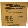 Wood Burning Fireplace Square Top Termination w/Slip Section Chimney Termination