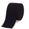 COTOWIN 2-inch Black Plush Elastic,Soft Comfortable Sewing Elastic - 3 Yards