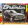 American tin sign AMC Gremlin