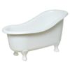 26 x 13 x 14 cm White Plastic Bath Decor