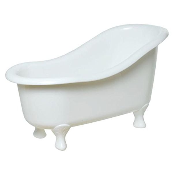 26 x 13 x 14 cm White Plastic Bath Decor