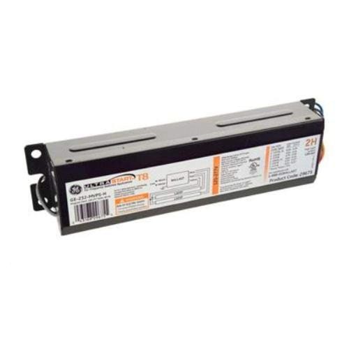 1L 2L T8 LINEAR FLUORESCENT ELECTRONIC BALLAST 120-277V PROGRAMMED RAPID START HIGH BF1.15 F17T8 F25T8 F28T8 F32T8 L 9.5" W 1.3" H 1.2"