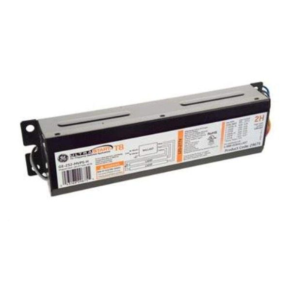 1L 2L T8 LINEAR FLUORESCENT ELECTRONIC BALLAST 120-277V PROGRAMMED RAPID START HIGH BF1.15 F17T8 F25T8 F28T8 F32T8 L 9.5" W 1.3" H 1.2"
