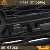For 2011-2014 Ford Edge Front Upper Grille Mounting & Trim Molding Chrome Black