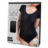 EXECUTE See-Through Snap Button Leotard Black, Made in Japan
