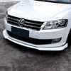 UNIVERSAL PAINTED WHITE FRONT BUMPER LOWER BODY KIT SPLITTER SPOILER LIP 3-PCS