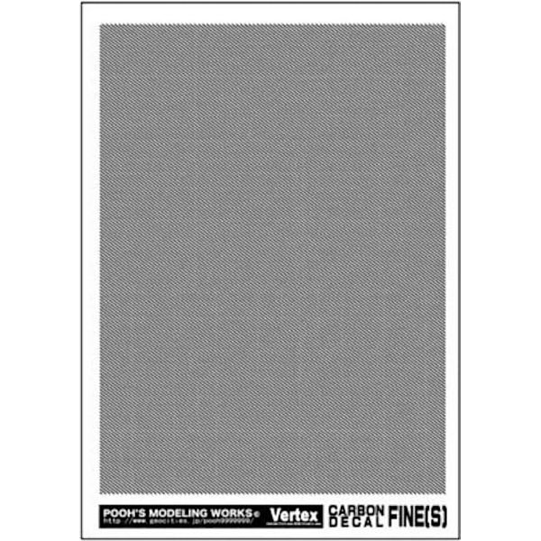 Pooze Modeling Works Beltex Carbon Decal S Fine Plastic Model Decal VCB-01F