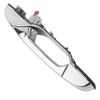 NPAUTO Exterior Door Handle Front Left Driver Side Replacement for 07 08 09 10 11 12 13 Chevy Silverado 1500 2500, Avalanche, Suburban, Tahoe, Cadillac Escalade, GMC Sierra, Yukon XL, 80546, Chrome