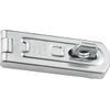 ABUS Hasp and Staple 100/80 - Device for Padlocks - for rebated Doors - ABUS Security Level 4 - Silver