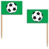 Soccer Ball Picks Party Accessory (1 count) (50/Pkg)