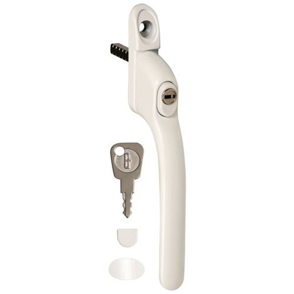 Fab & Fix Connoisseur Inline Locking Espag Window Handle (White)