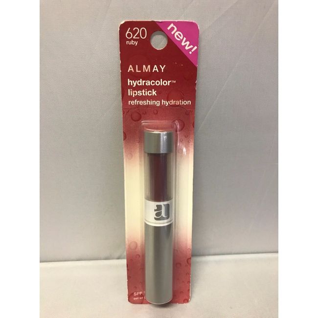Almay NEW Hydracolor Lipstick Refreshing Hydration ~ #620 Ruby