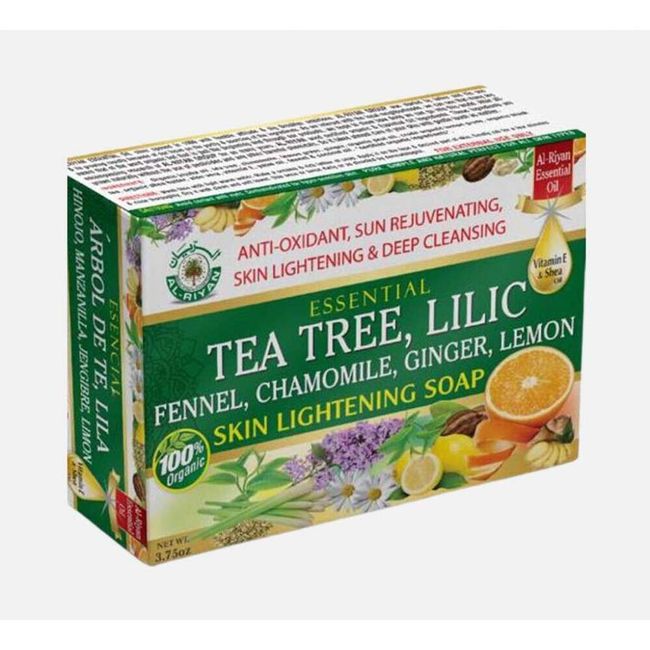 Organic Tea Tree & Lilac Soap-4 oz.