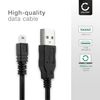 CELLONIC® Camera USB Cable Replacement for Charger 1.5m Lead Fast Charging Data Cable File Transfer - Black PVC