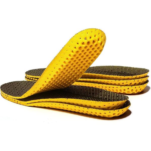 Samcos Honeycomb Insole, Sports Insole, Breathable Shock Absorbing Insole, 3 Pairs of 6 Pieces, Adjustable Insole, Prevents Shoe Odor, Fatigue Relief Support, Unisex (25.5-28cm)