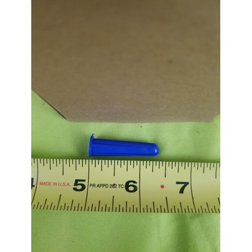 14-16 x 1-3/8" BLUE CONICAL PLASTIC WALL ANCHORS (200)PC